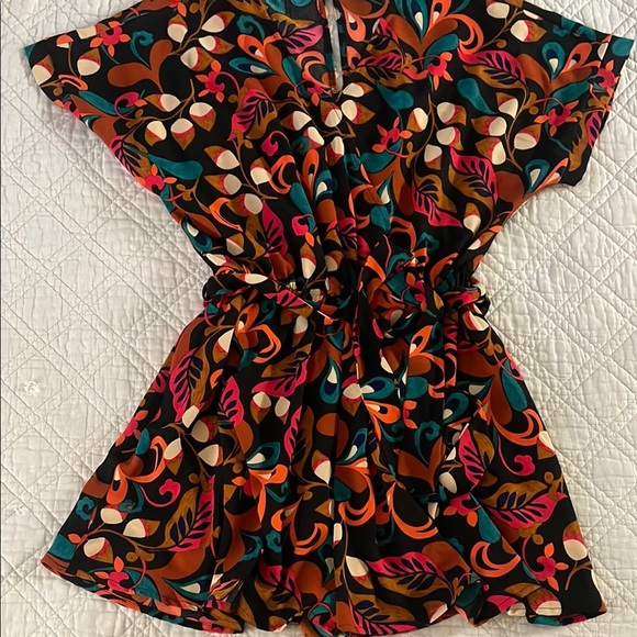 Hippie Rose Multicolor Floral Jumpsuit - Picture 10 of 13